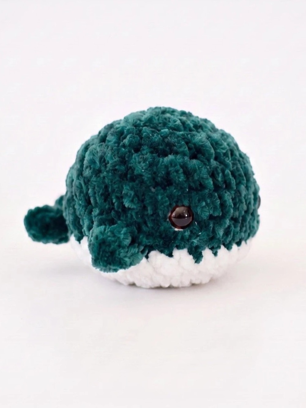 Handmade small crochet whale Plush Toy